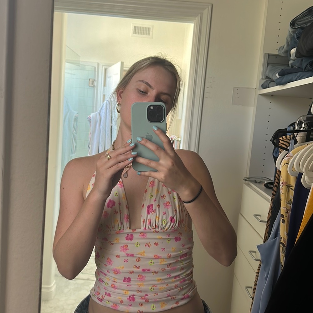 Vintage Versace halter top